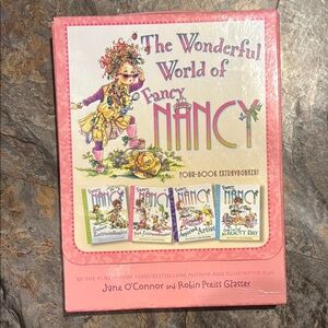 The Wonderful World of Fancy Nancy Book Set plus one extra book